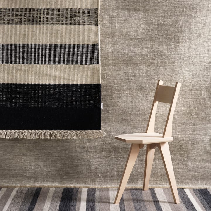 Tofta wave matto 200 x 300 cm, Valkoinen-musta Kateha