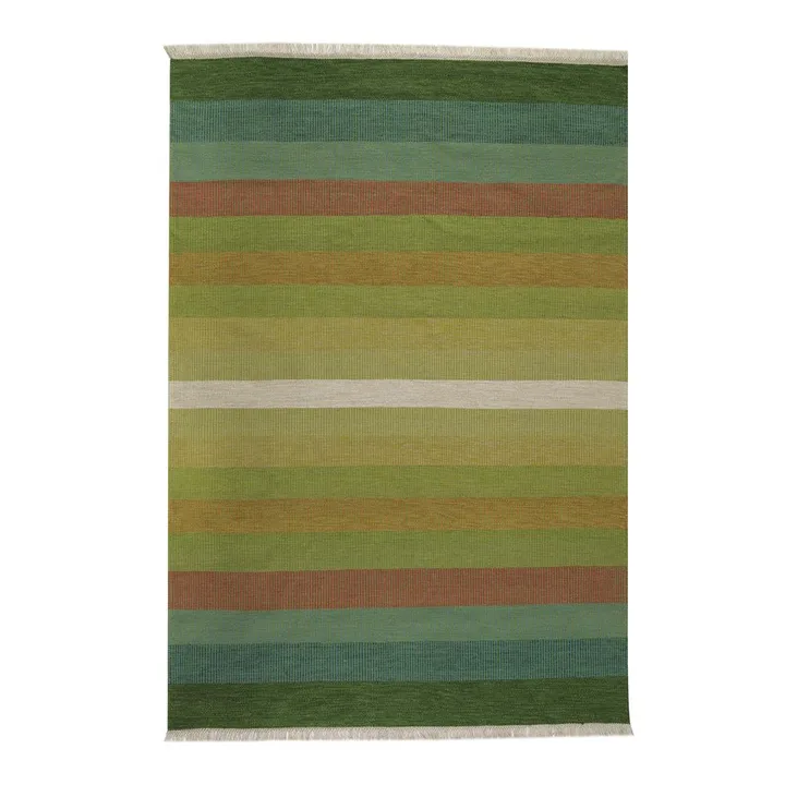 Tofta Wave matto 80x250 cm - Green - Kateha