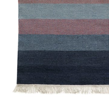 Tofta Wave matto 80x250 cm - sininen - Kateha