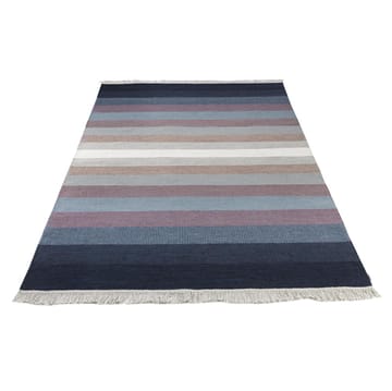Tofta Wave matto 80x250 cm - sininen - Kateha