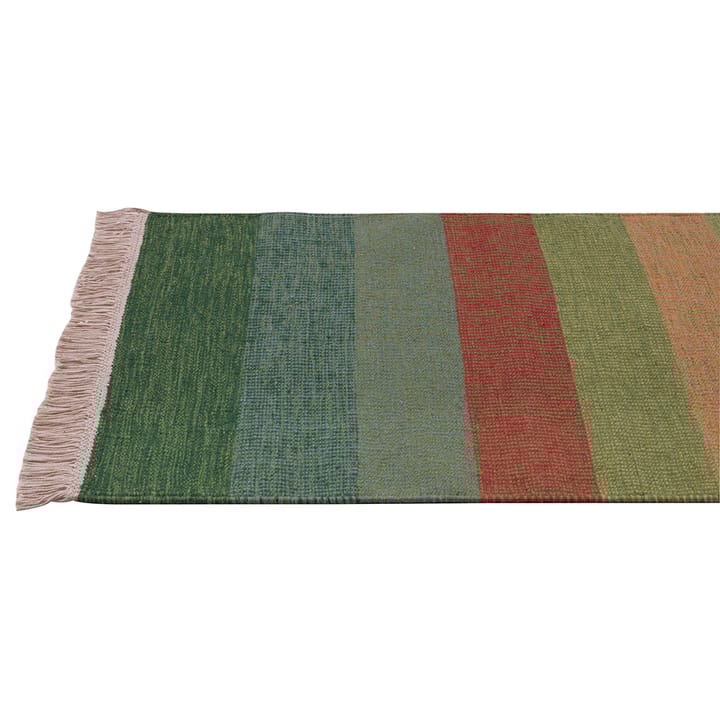 Tofta wave matto, Green, 200 x 300 cm Kateha