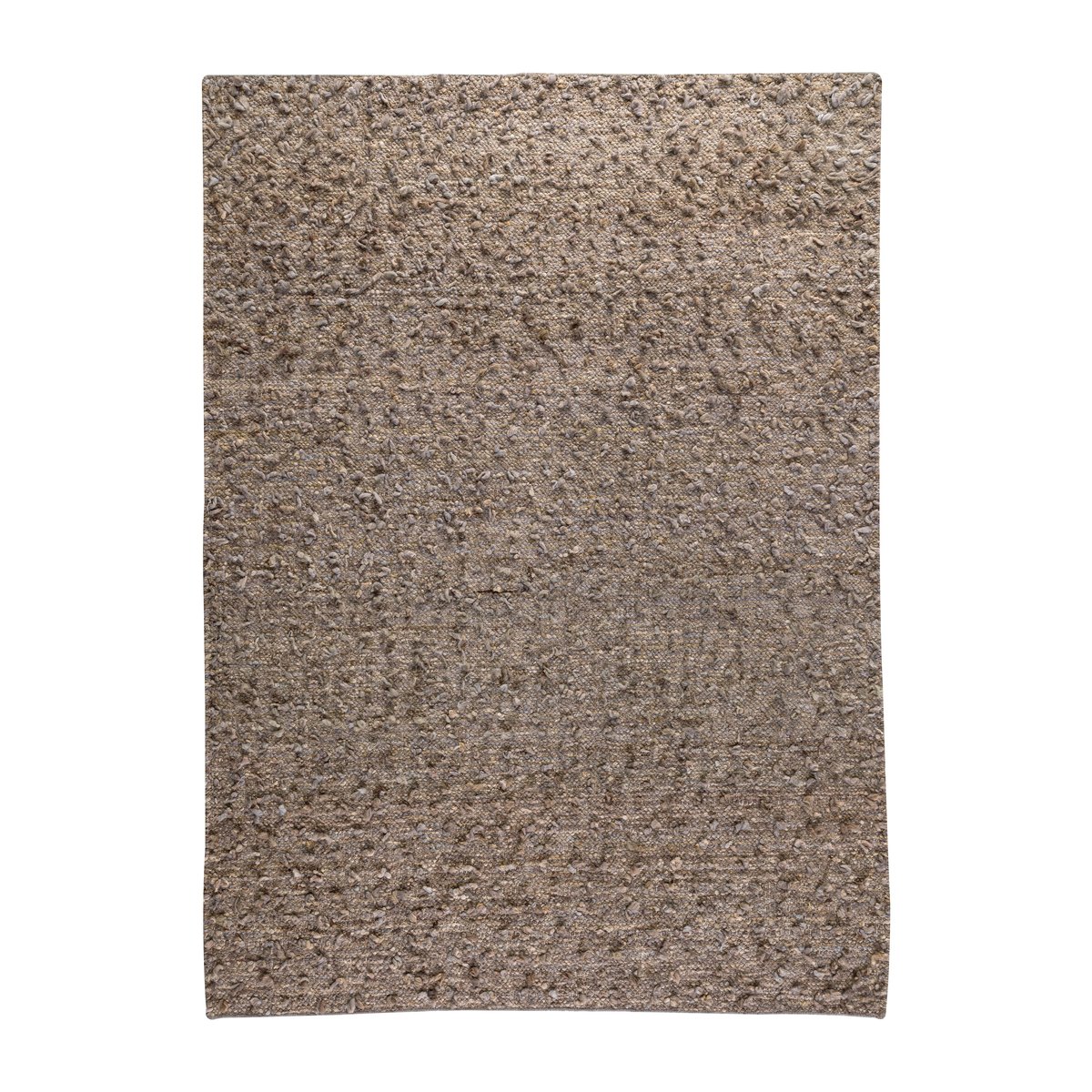Kateha Woolly matto Light brown 170 x 240 cm | Skandinaavinen Sisustus | Villamatot | Ruskea