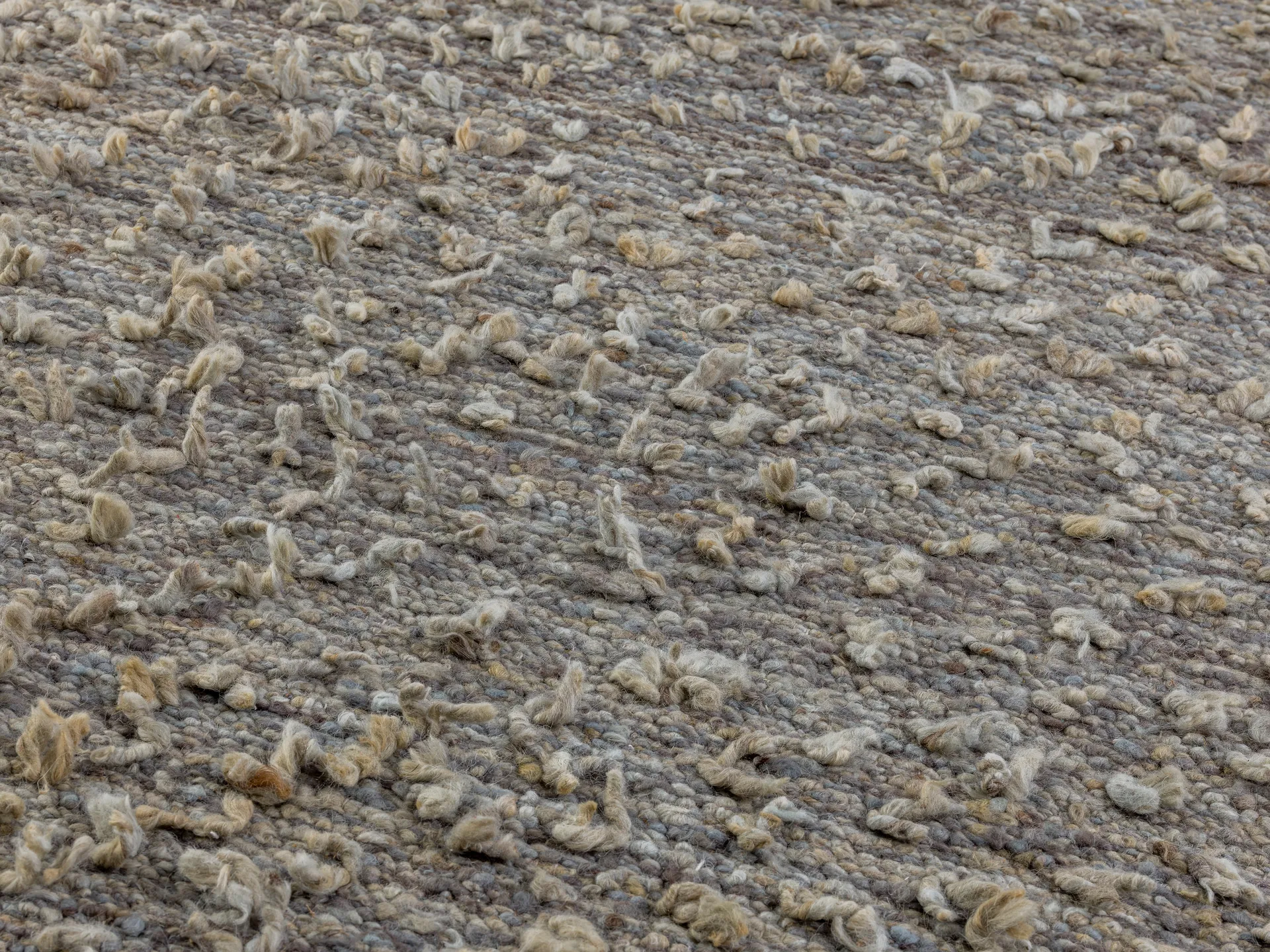 Woolly matto, Light grey 170 x 240 cm Kateha