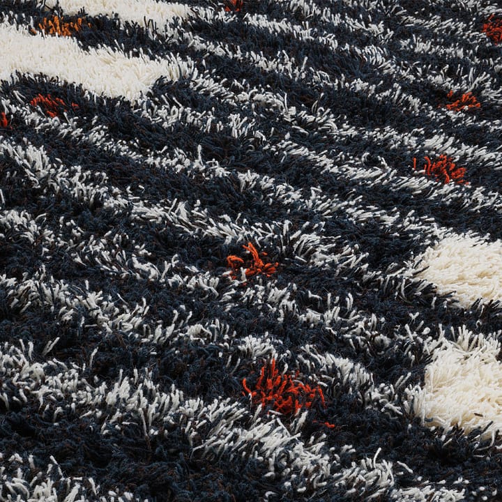 Zorbas matto, White/black, 200 x 300 cm Kateha