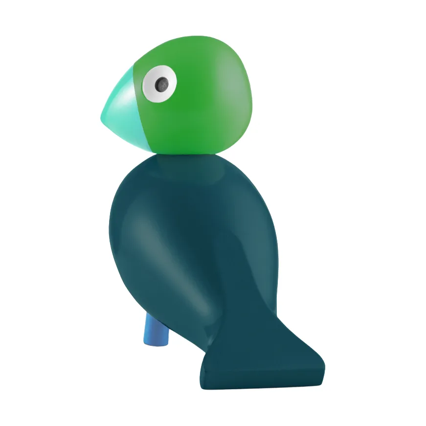 Kaj Bojesen Vuoden lintu 2026 Koivu, Tummanvihreä Kay Bojesen Denmark