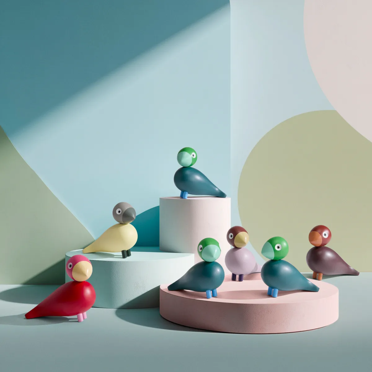 Kaj Bojesen Vuoden lintu 2026 Koivu, Tummanvihreä Kay Bojesen Denmark