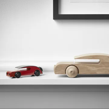 Kay Bojesen auto - maalattu pyökki, 13 cm - Kay Bojesen Denmark