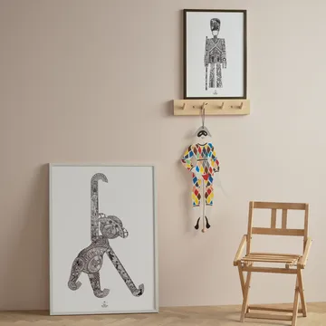 Kay Bojesen -juliste apina - 50x70 cm - Kay Bojesen Denmark