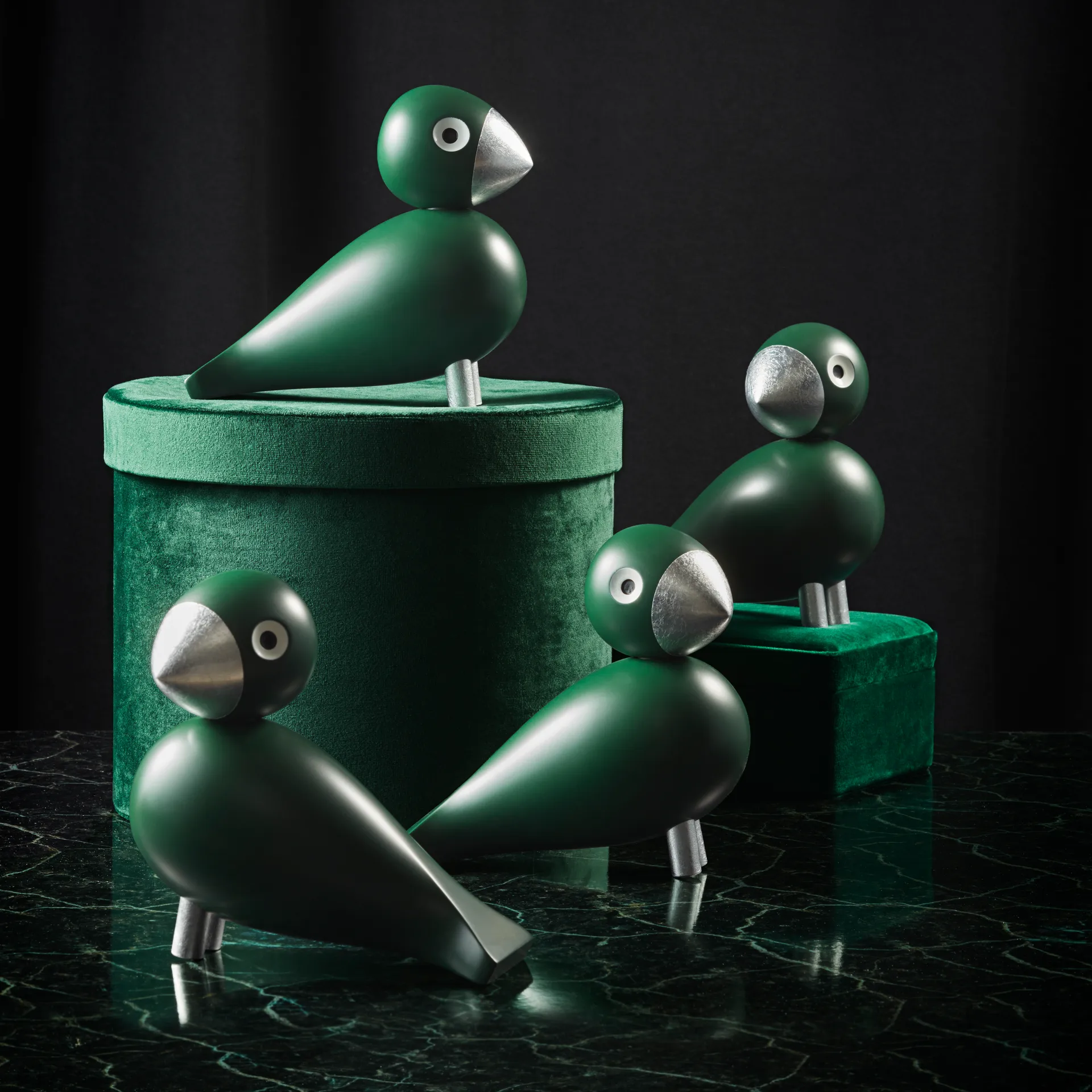 Kay Bojesen laululintu Georg, Vihreä-Hopea Kay Bojesen Denmark