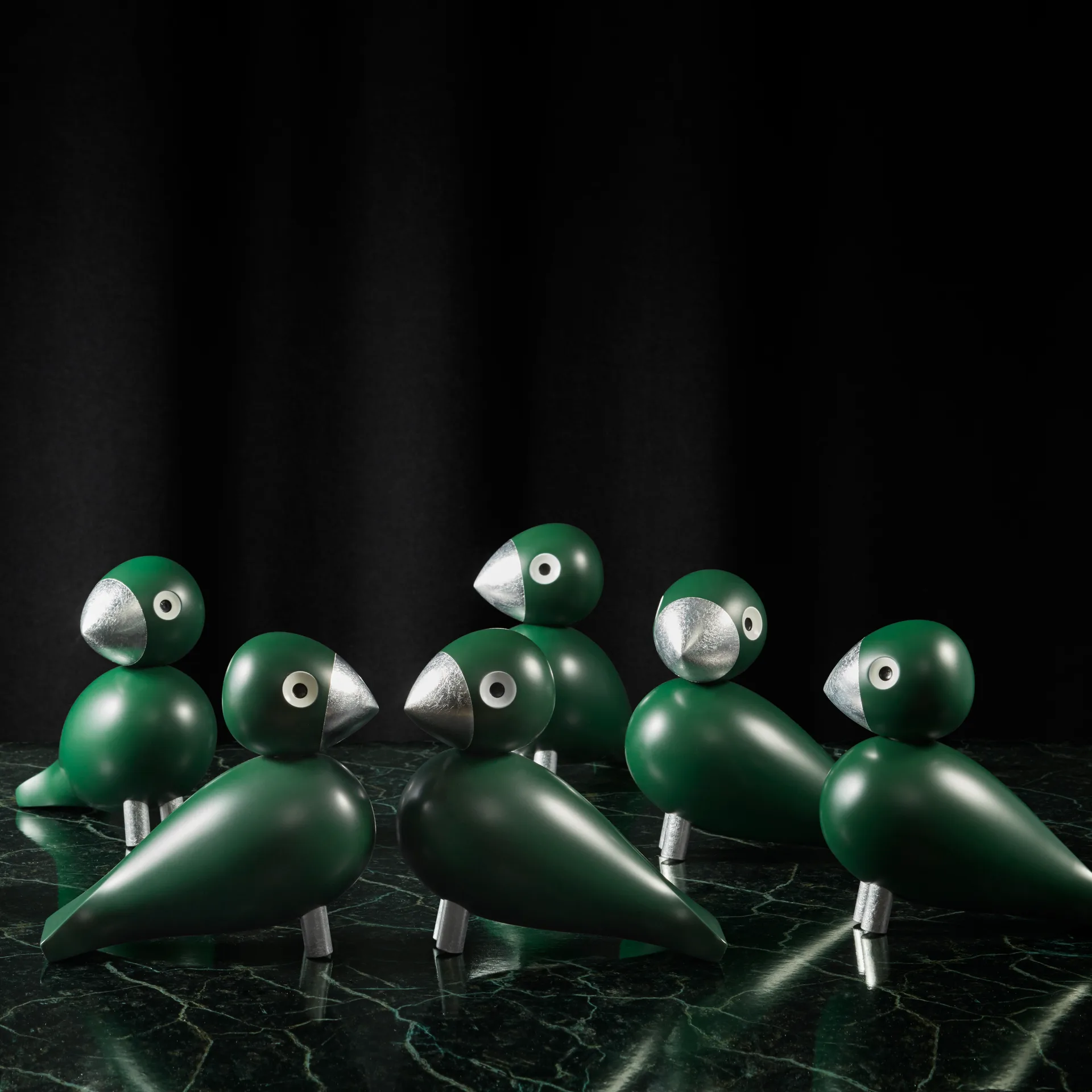 Kay Bojesen laululintu Georg, Vihreä-Hopea Kay Bojesen Denmark