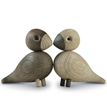 Kay Bojesen Lovebirds - Tammi, 2 kpl, 8,8 cm - Kay Bojesen Denmark