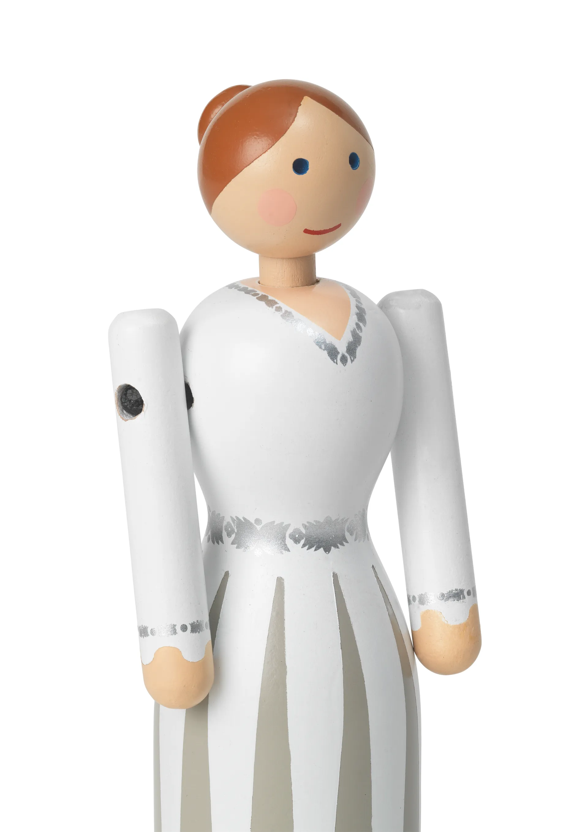 Kay Bojesen -morsian, Sininen-musta-valkoinen, 12 cm Kay Bojesen Denmark