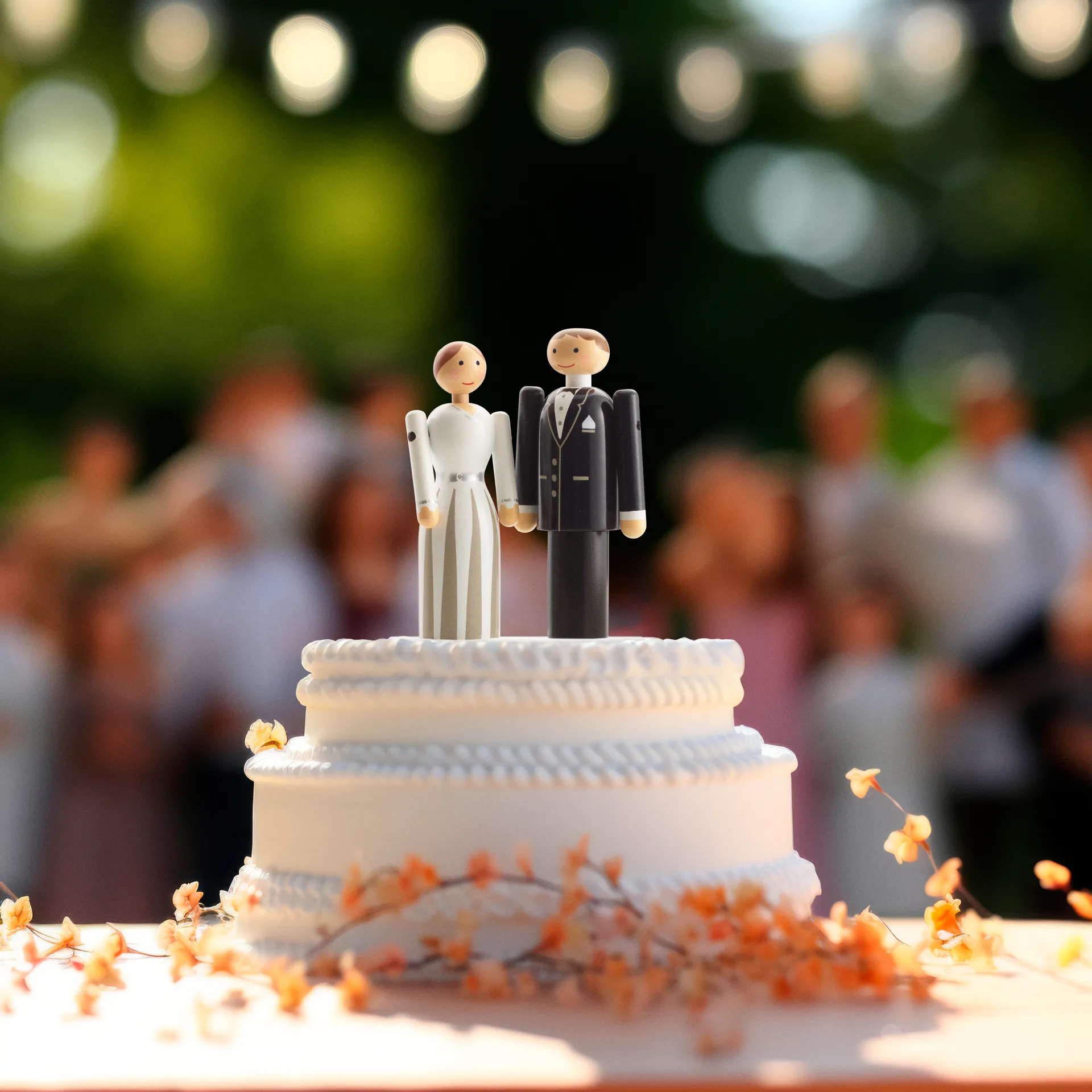 Kay Bojesen -morsian, Sininen-musta-valkoinen, 12 cm Kay Bojesen Denmark