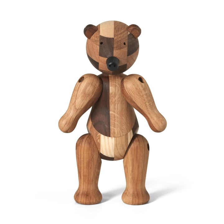 Kay Bojesen puinen karhu juhlavuoden julkaisu mixed wood - Pieni - Kay Bojesen Denmark