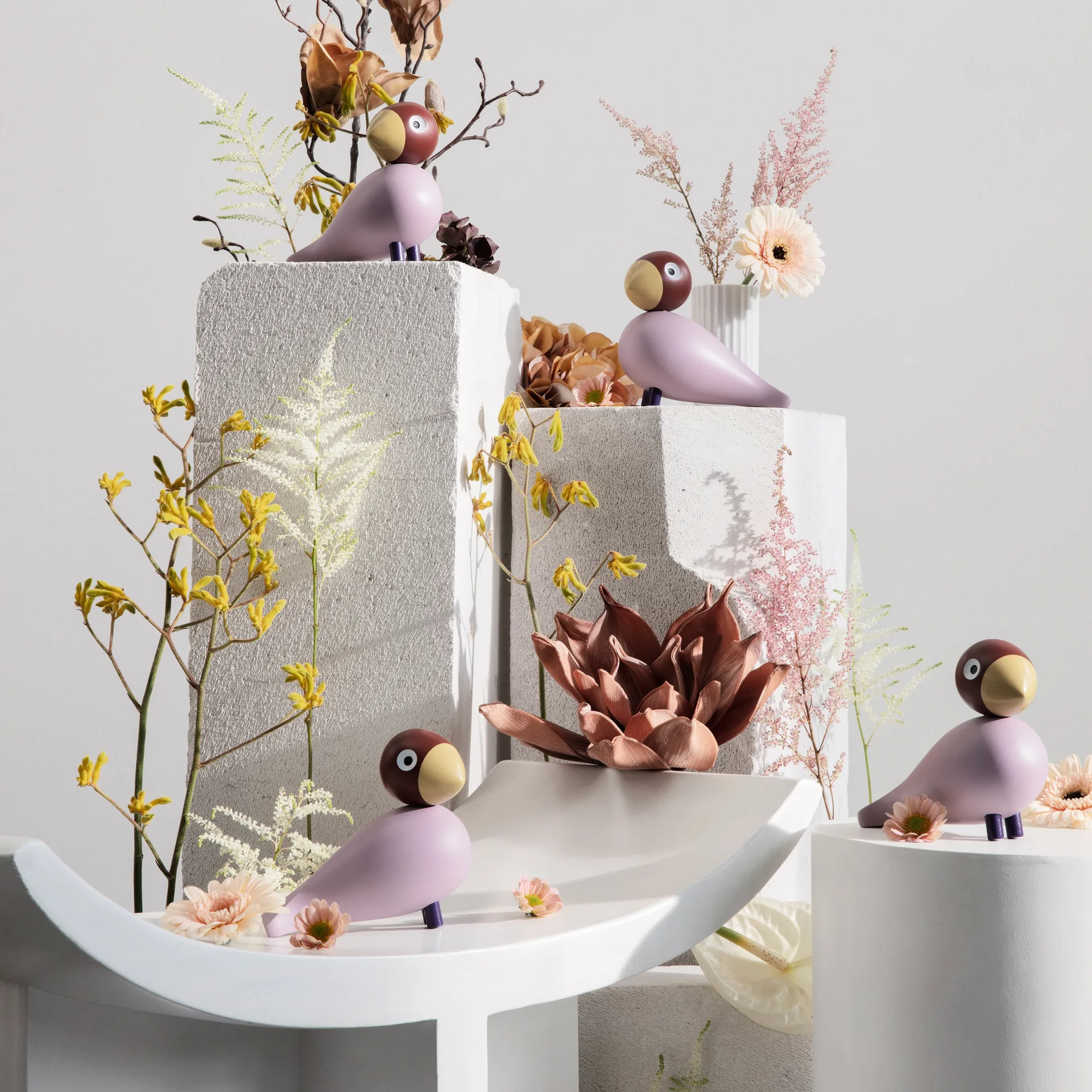 Kay Bojesen Year Bird 2023 -laululintu Jackie, Lavender Kay Bojesen Denmark