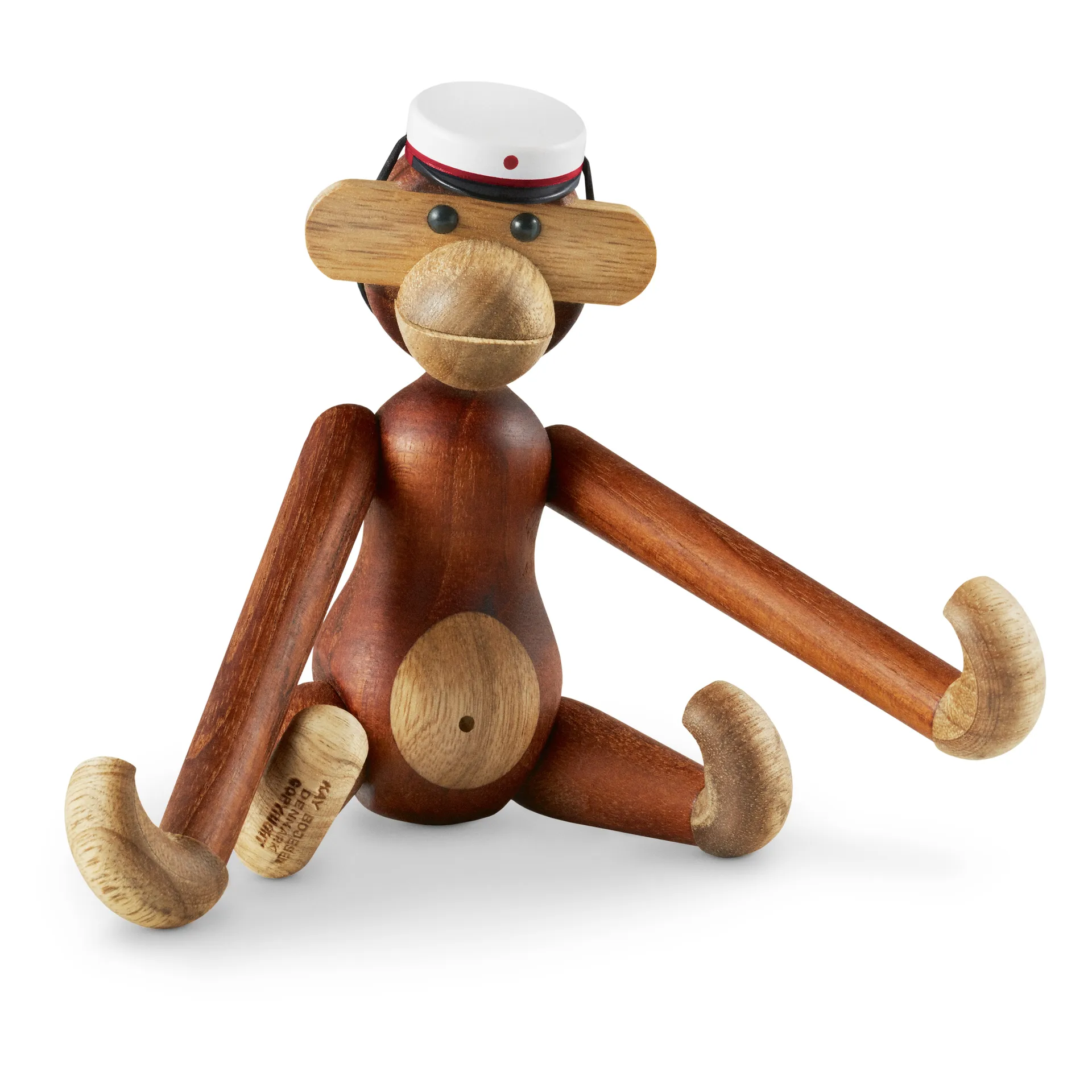 Kay Bojesen ylioppilaslakki pienelle apinalle, Valkoinen-punainen Kay Bojesen Denmark