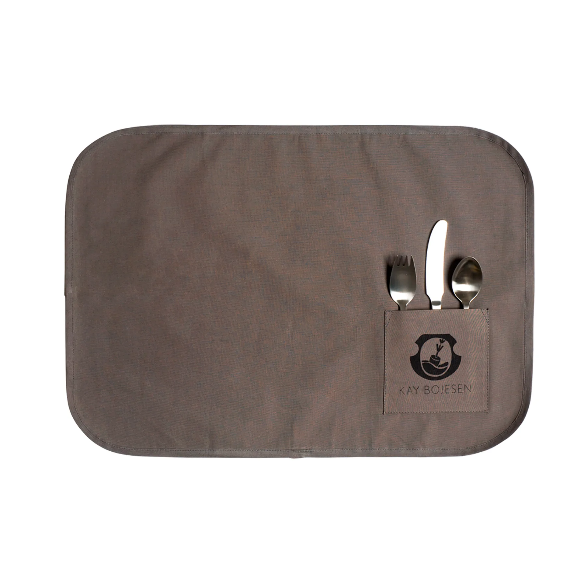 Grand Prix -lastenaterimet ja pöytätabletti 4 osaa, Polished steel Kay Bojesen