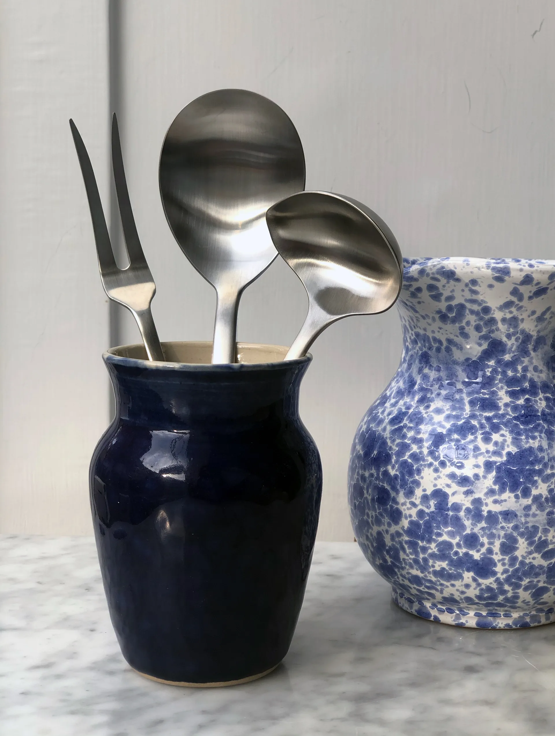 Grand Prix -tarjoilusetti 3 osaa, Matte steel Kay Bojesen