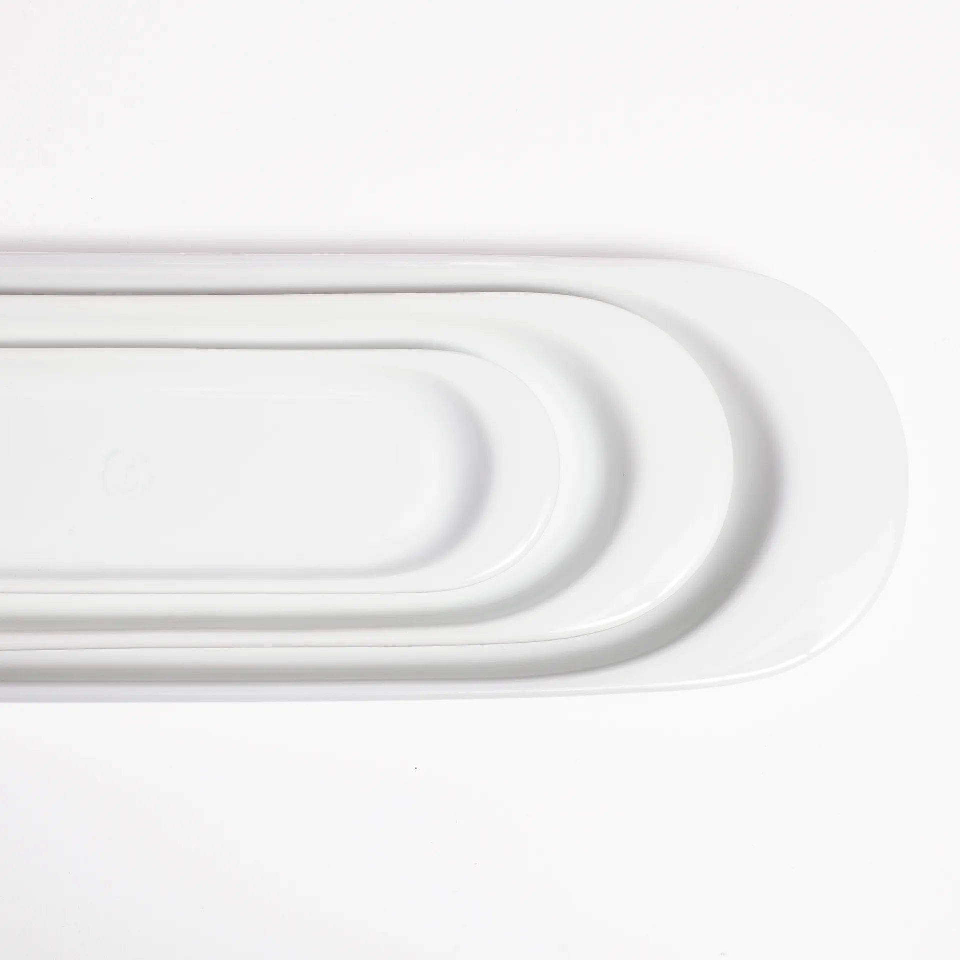 WING aluslautanen 3 osaa, White Kay Bojesen