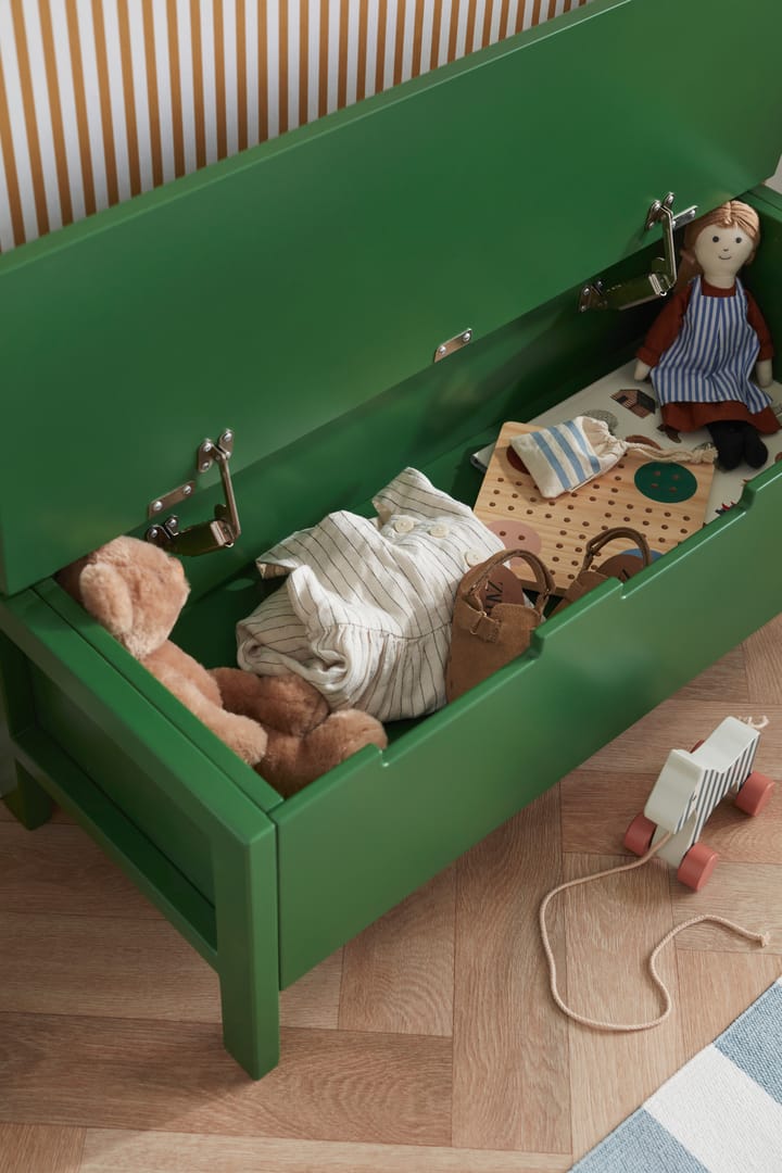 Carl Larsson sohva säilytystilalla, Vihreä Kid's Concept