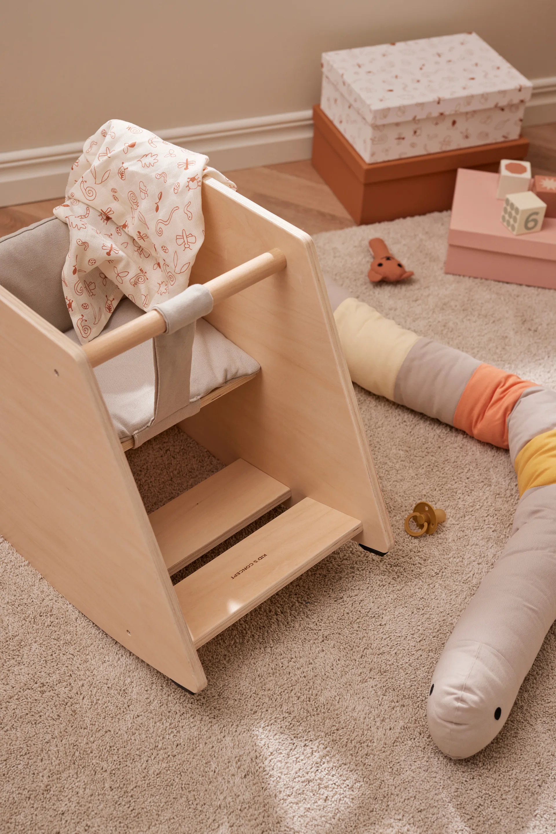 Edvin nukkumismato Meta 200 cm, Käärme Kid's Concept