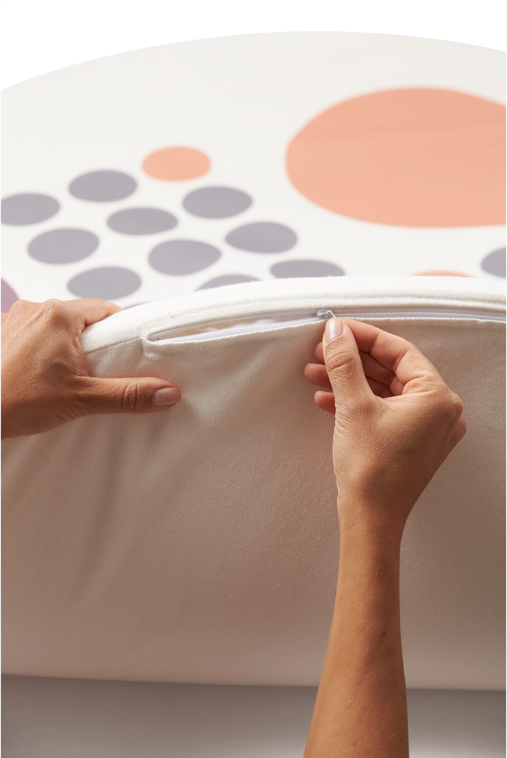 Kid's Base leikkimatto fia-peli Ø110 cm, Valkoinen Kid's Concept