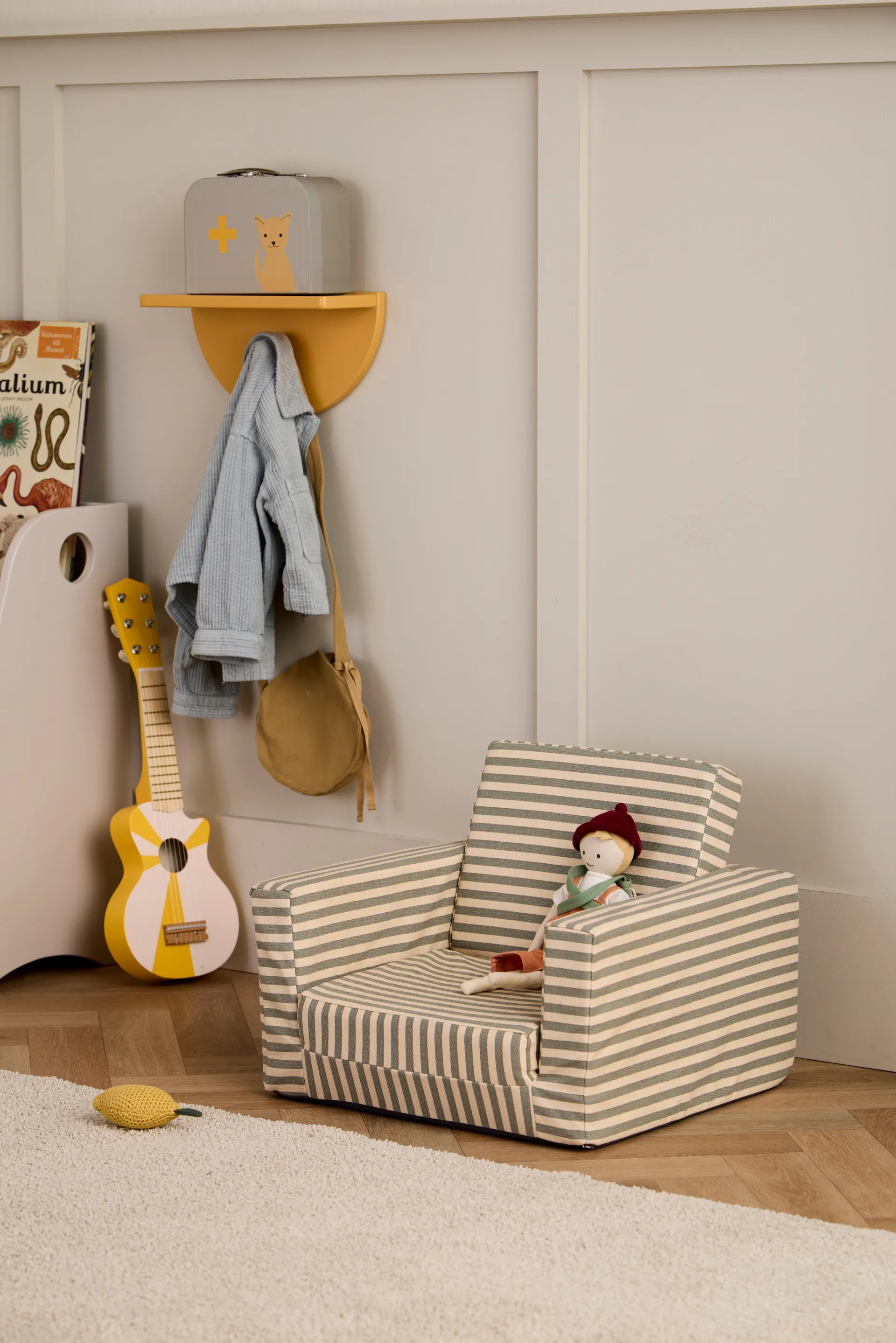 Kid's Base nojatuoli taitettava, Reunus Kid's Concept