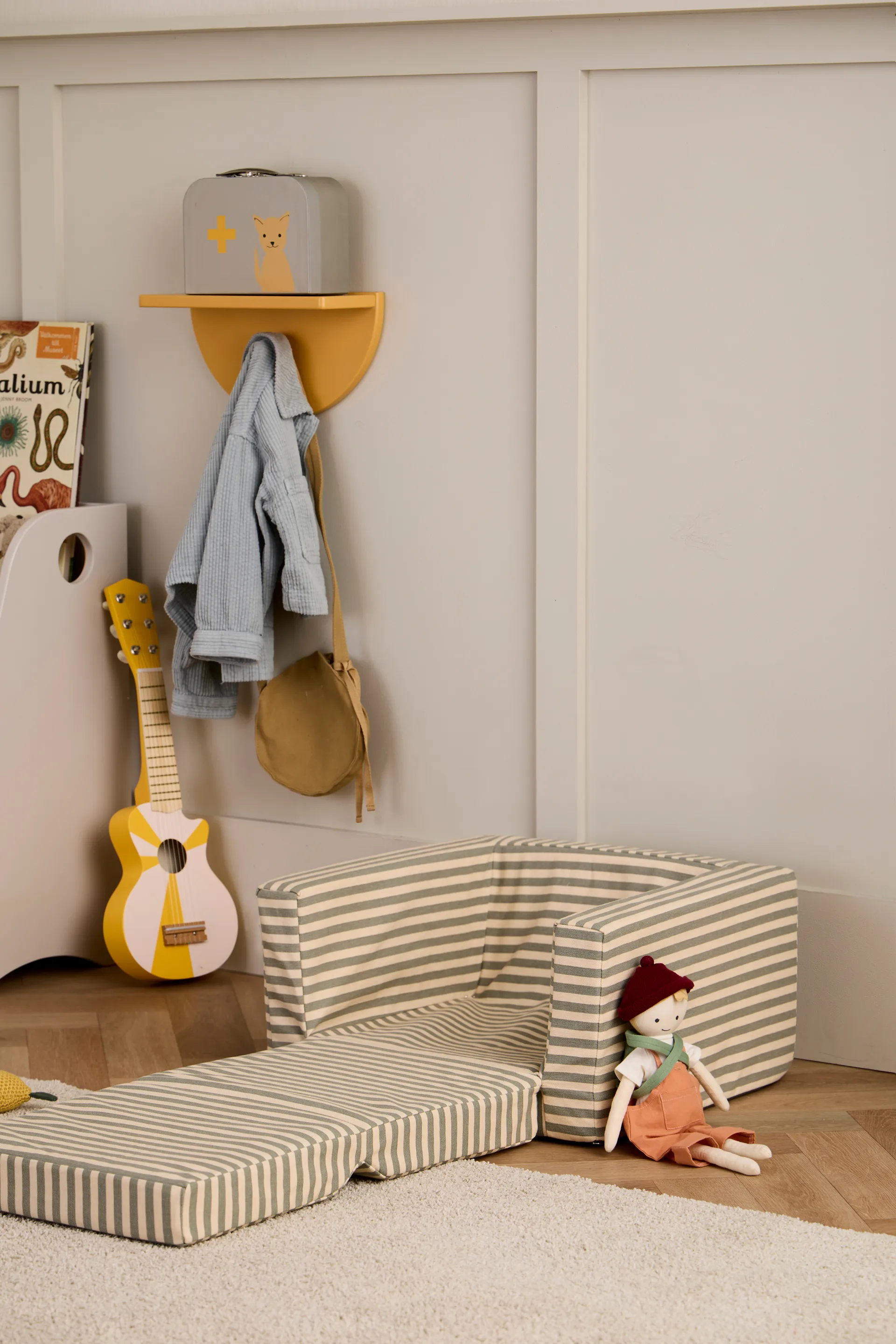 Kid's Base nojatuoli taitettava, Reunus Kid's Concept