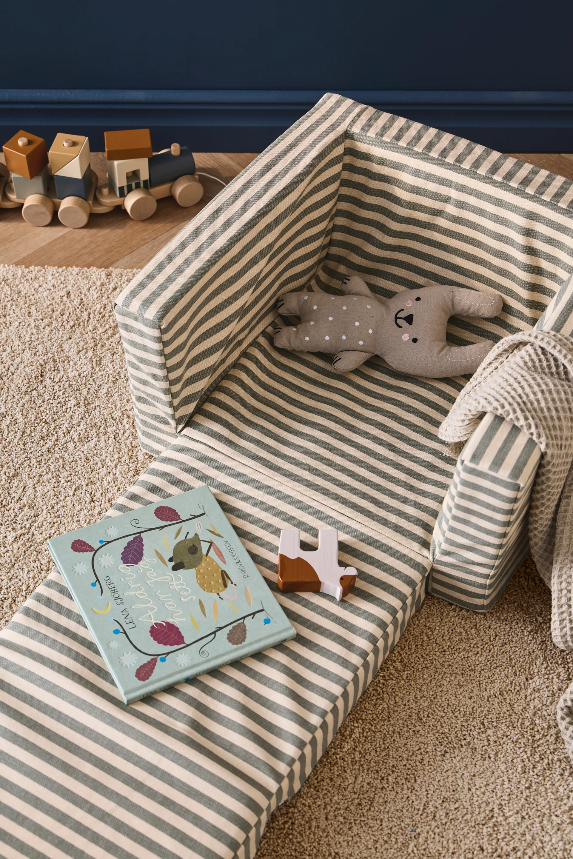 Kid's Base nojatuoli taitettava, Reunus Kid's Concept
