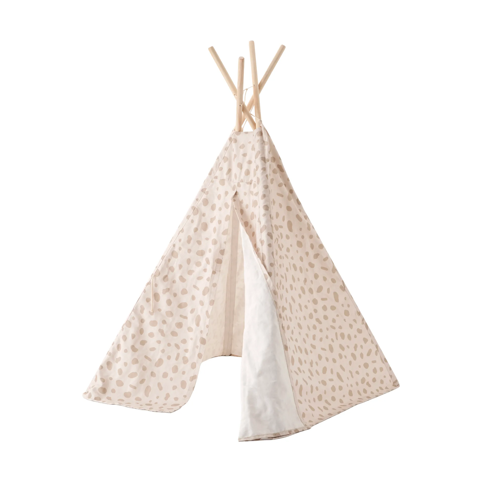 Kid's Base tipi-teltta 100x95x140 cm, Pilkku Kid's Concept