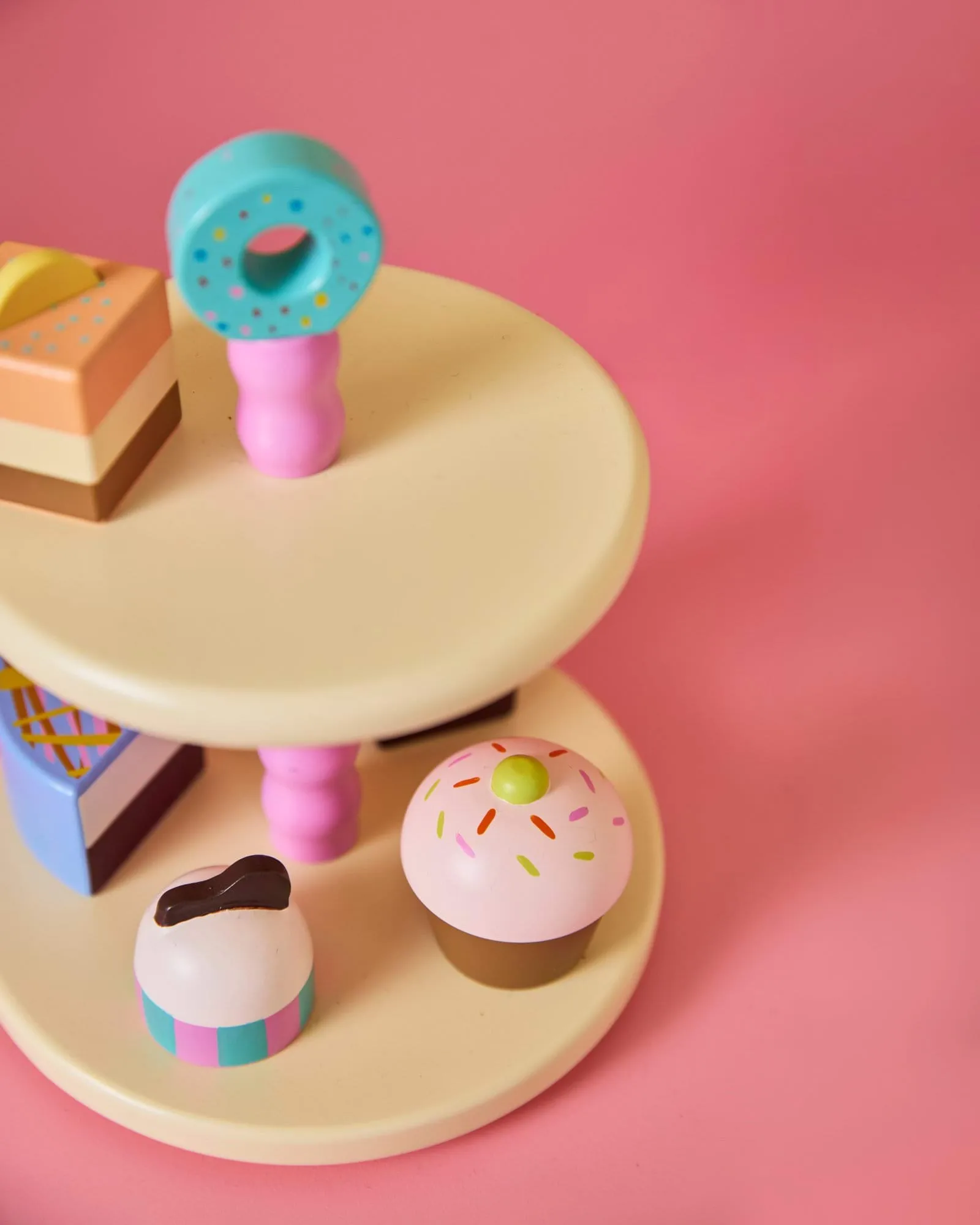 Kid’s Concept kakkutarjotin ja keksejä, 9 osaa Kid's Concept