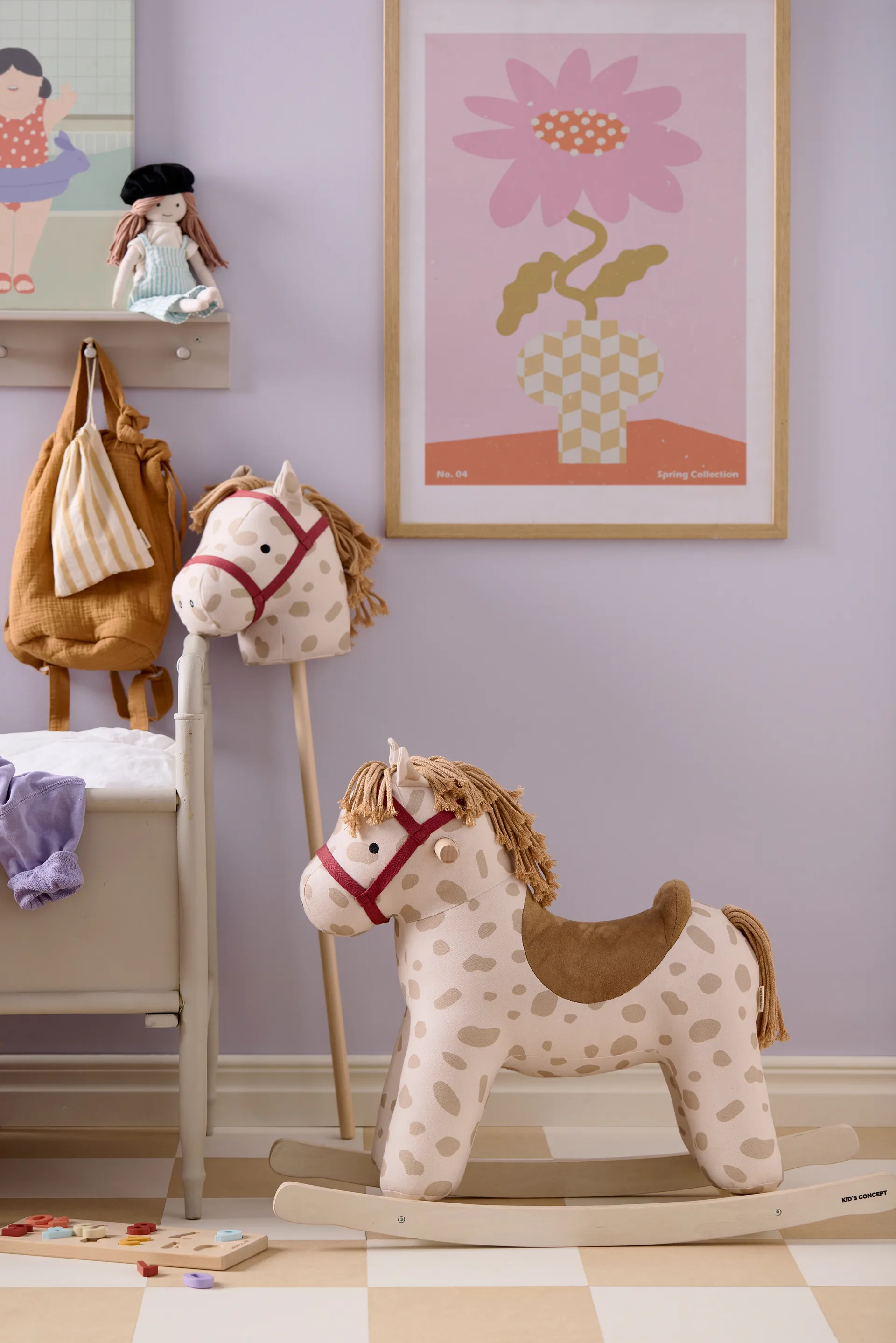 Kid's Concept keinuhevonen, Dotty Kid's Concept