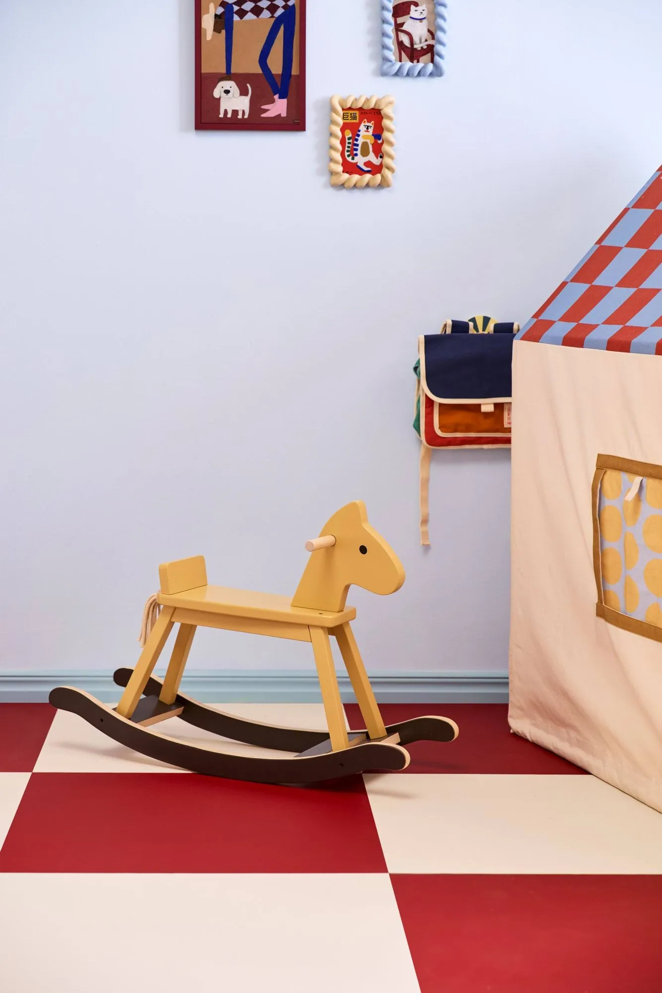 Kid's Concept keinuhevonen, hunajankeltainen Kid's Concept