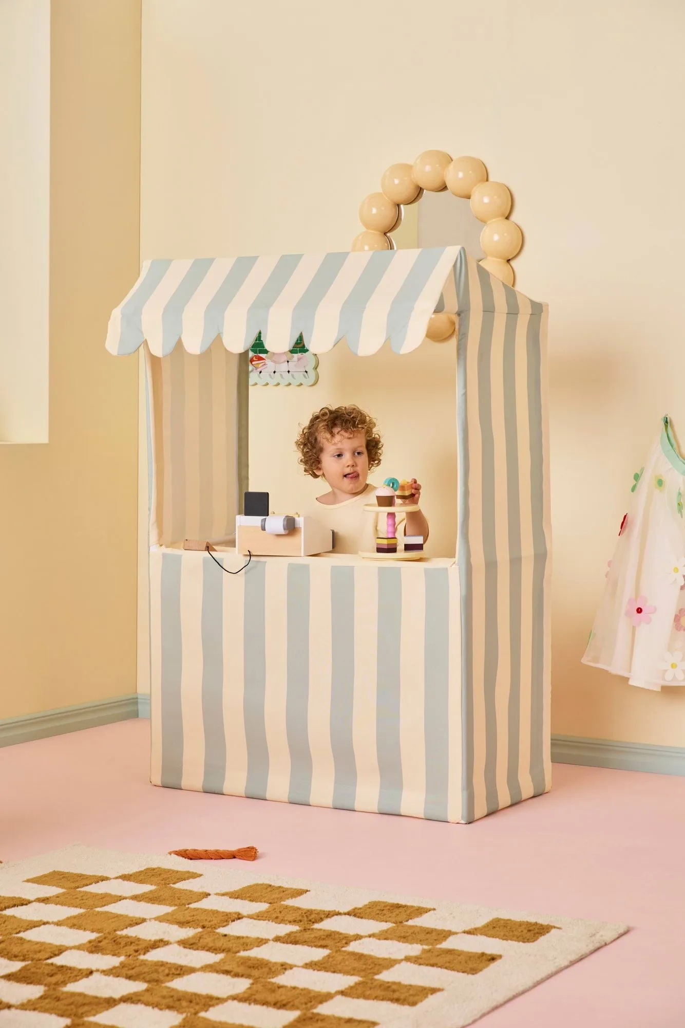 Kid's Concept markkinakoju, sinivihreä Kid's Concept
