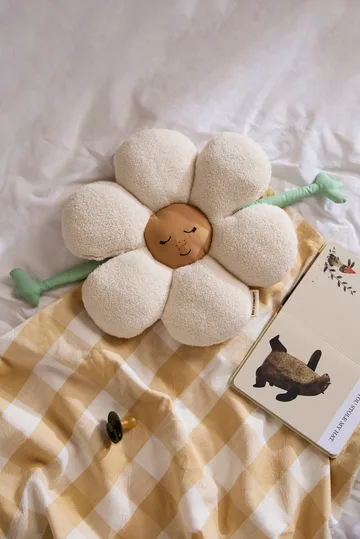 Kukka tyyny - Valkovihreänkeltainen - Kid's Concept