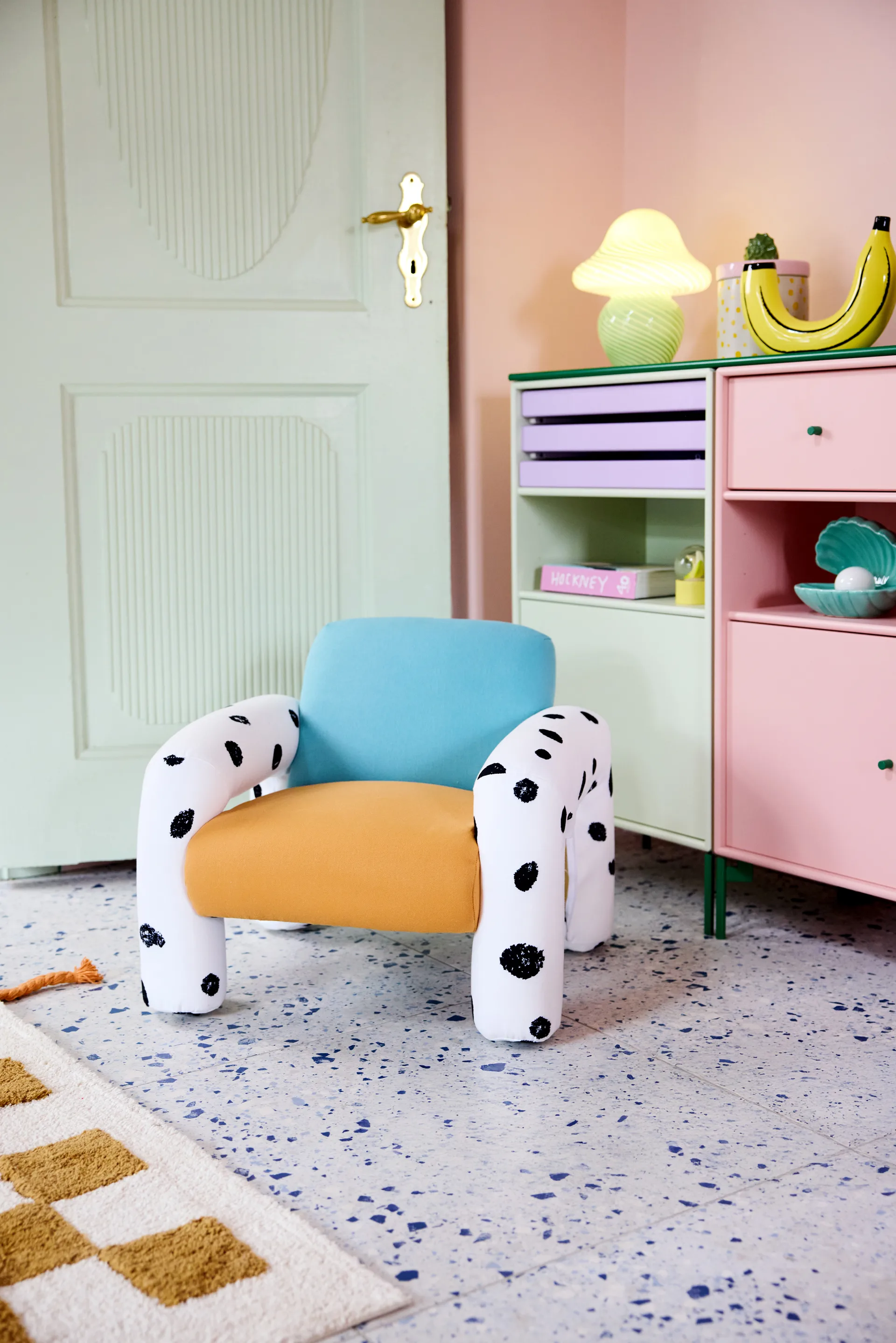 Pippi nojatuoli, Monivärinen Kid's Concept