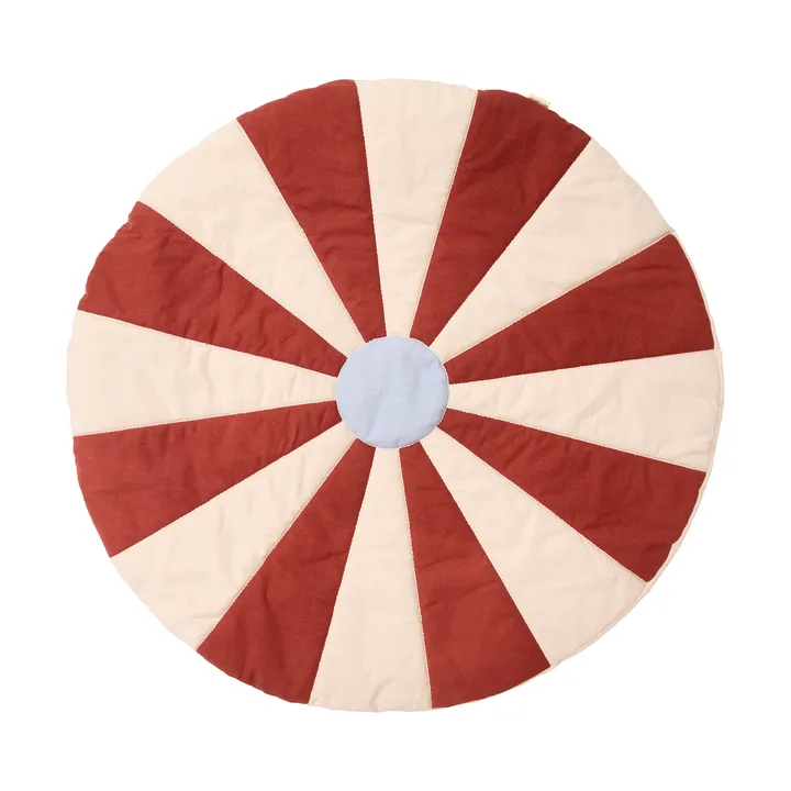 Sirkus leikkimatto - Punainen, Ø112×2 cm - Kid's Concept