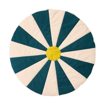 Sirkus leikkimatto - Sinivihreä, Ø112×2 cm - Kid's Concept