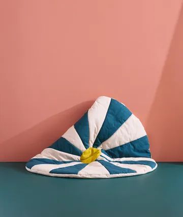 Sirkus leikkimatto - Sinivihreä, Ø112×2 cm - Kid's Concept