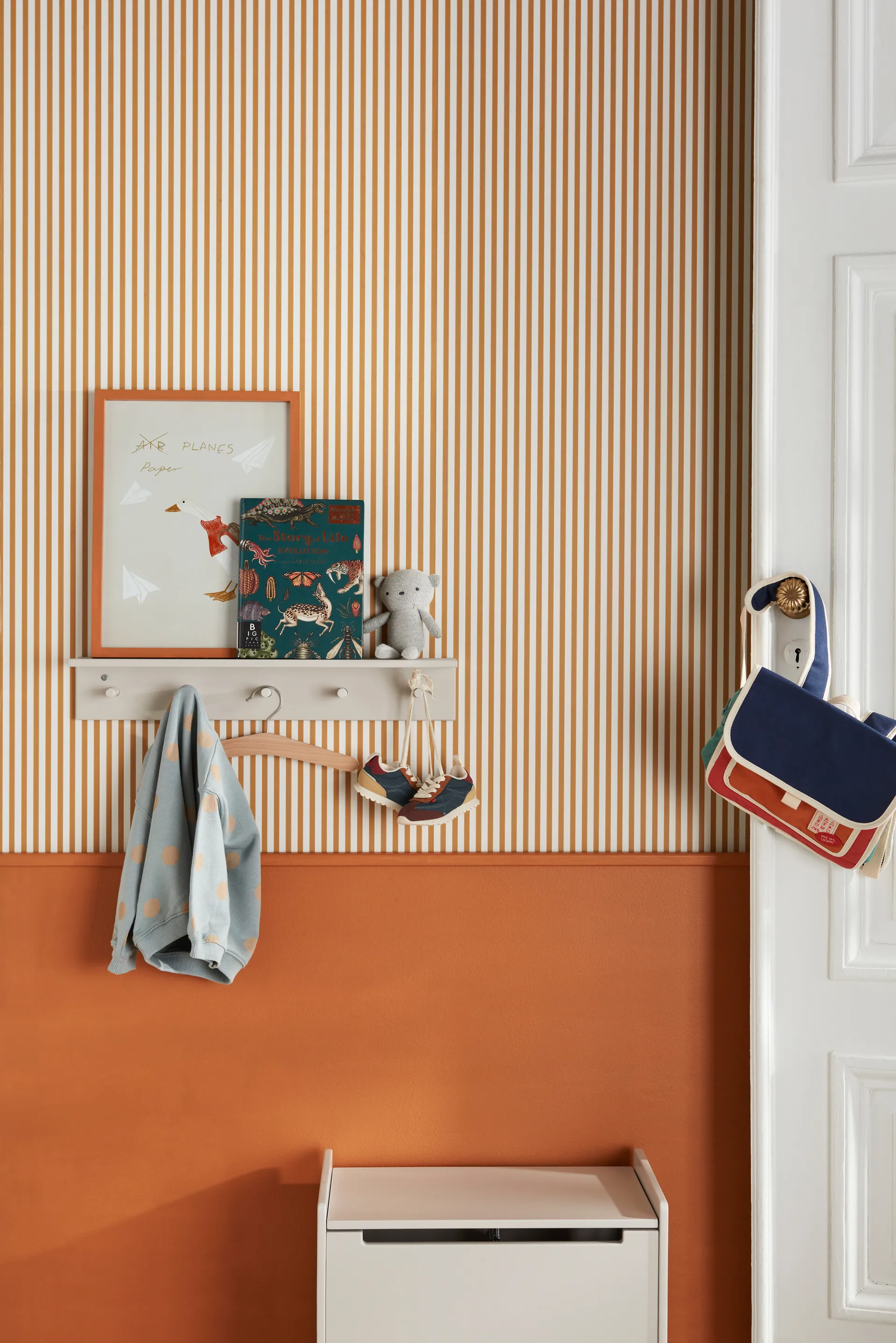 Star hylly koukuilla, Harmaa Kid's Concept