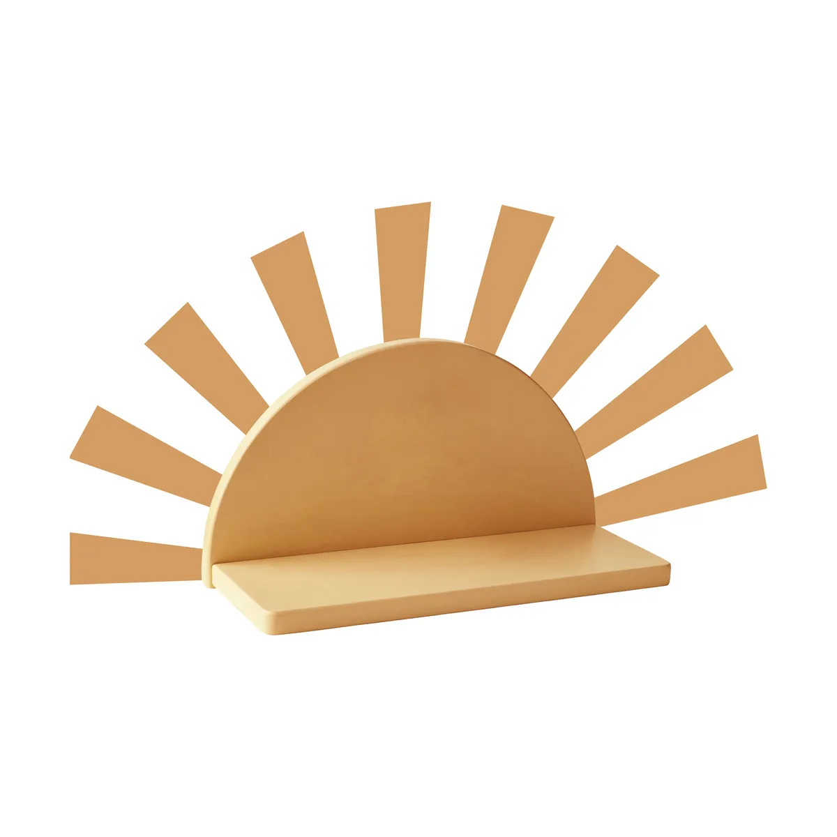 Kid's Concept Star hylly ympyrä inkl tarroja Sinappi