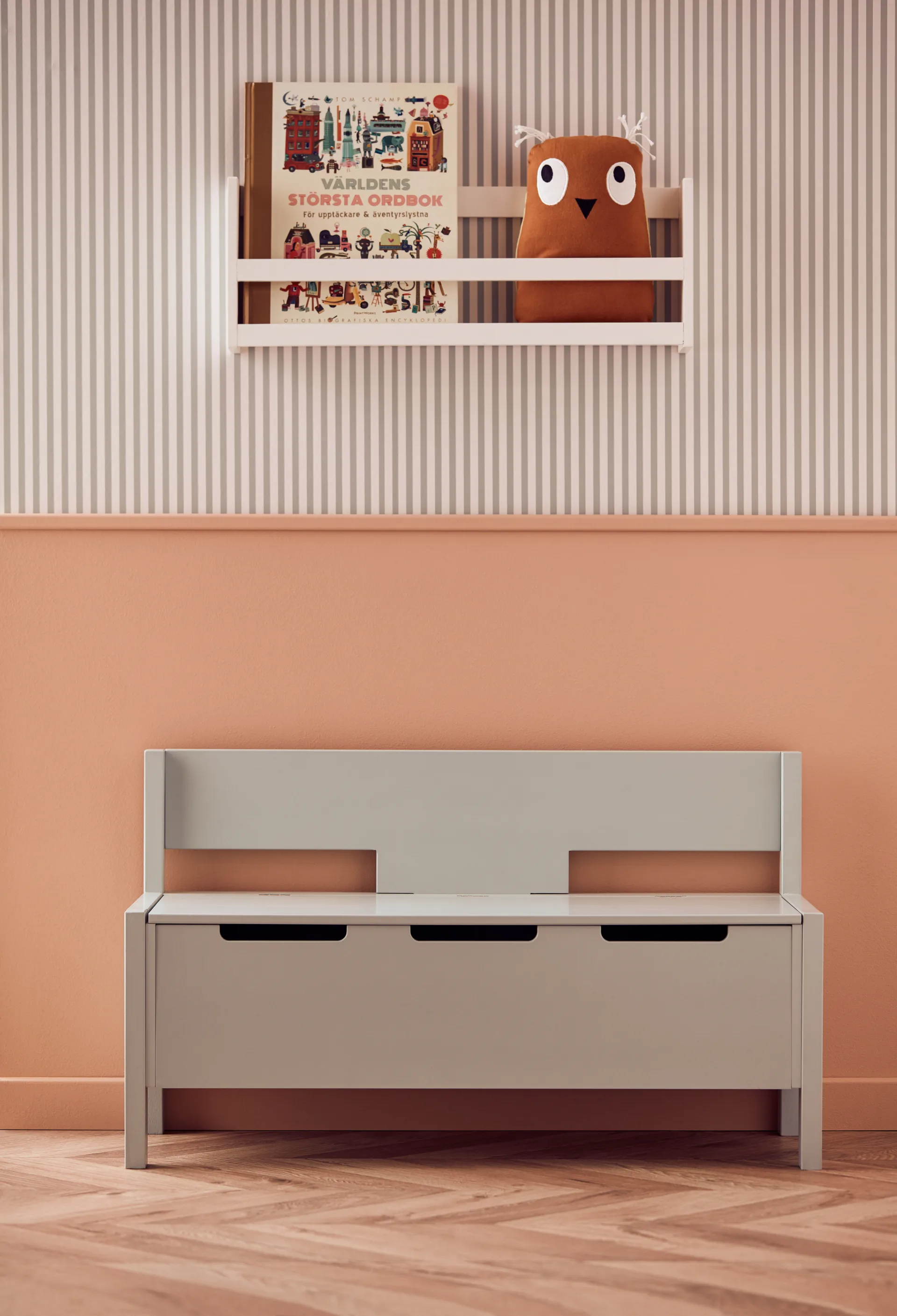 Star sohva säilytystilalla, Vaaleanvihreä Kid's Concept