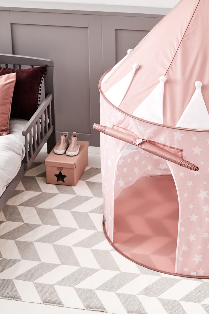 Star teltta 100 x 130 cm, Vaaleanpunainen Kid's Concept