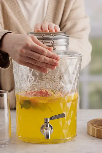 Kilner DIAMANT juoma-annostelija hanalla - Kirkas, 5 l - Kilner