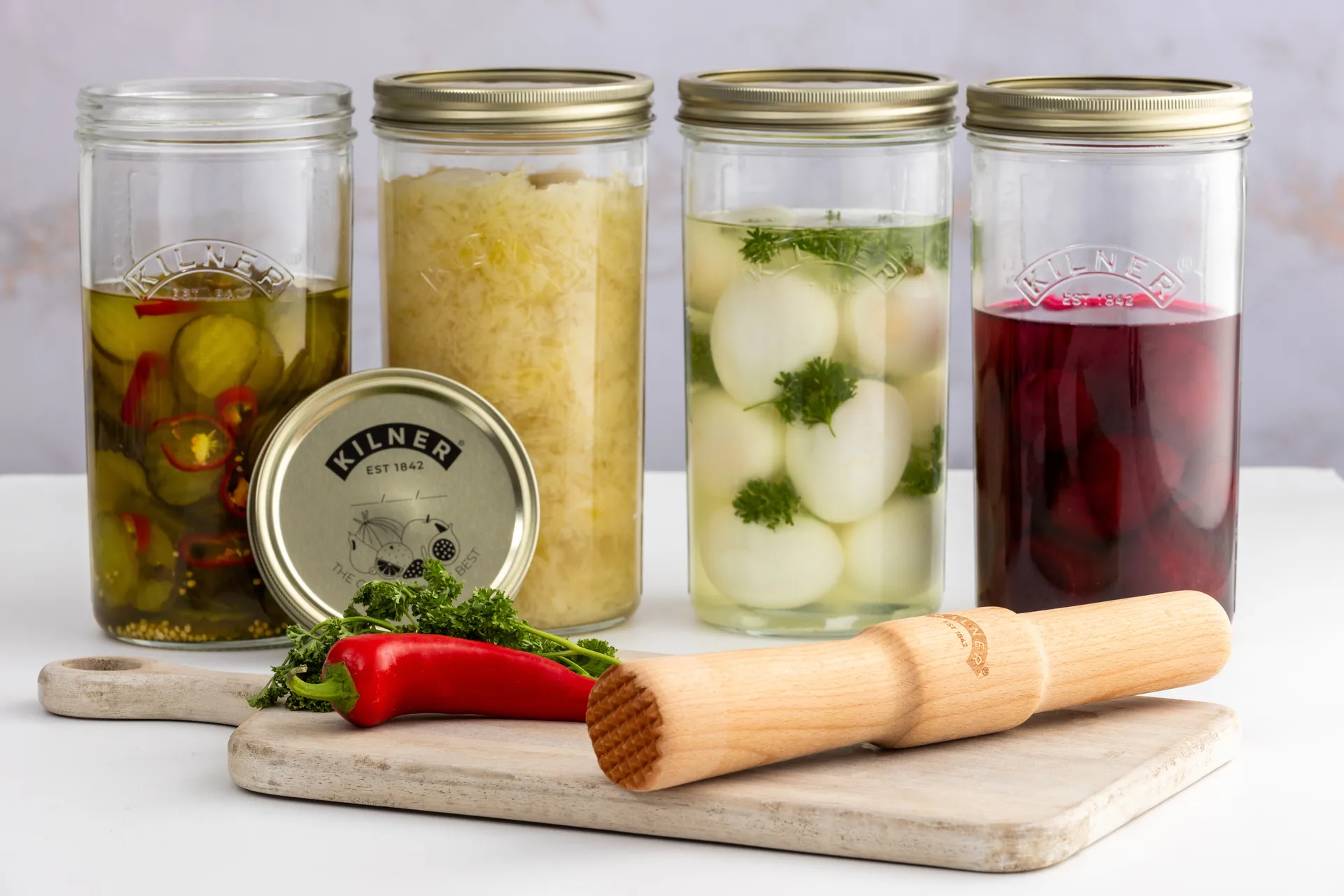 Kilner fermentointisauva, Vaalea puu Kilner