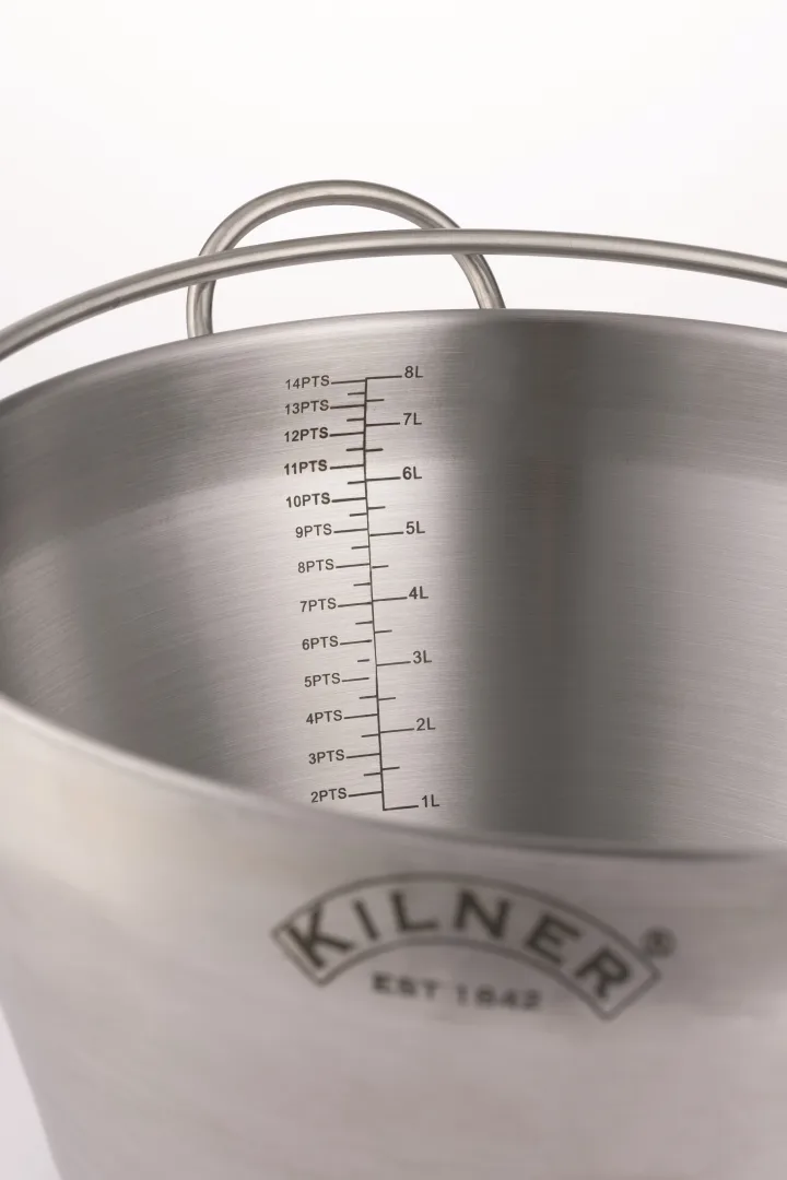 Kilner FRESH kylmäkannu, Kirkas harmaa, 1,2 l Kilner
