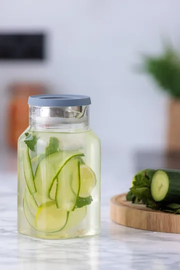 Kilner FRESH kylmäkannu - Kirkas harmaa, 1,2 l - Kilner