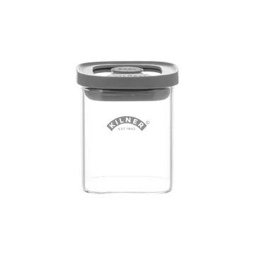 Kilner FRESH maustepurkki neliskulmainen - Kirkas harmaa, 160 ml - Kilner