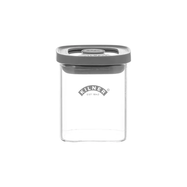 Kilner FRESH maustepurkki neliskulmainen - Kirkas harmaa, 160 ml - Kilner