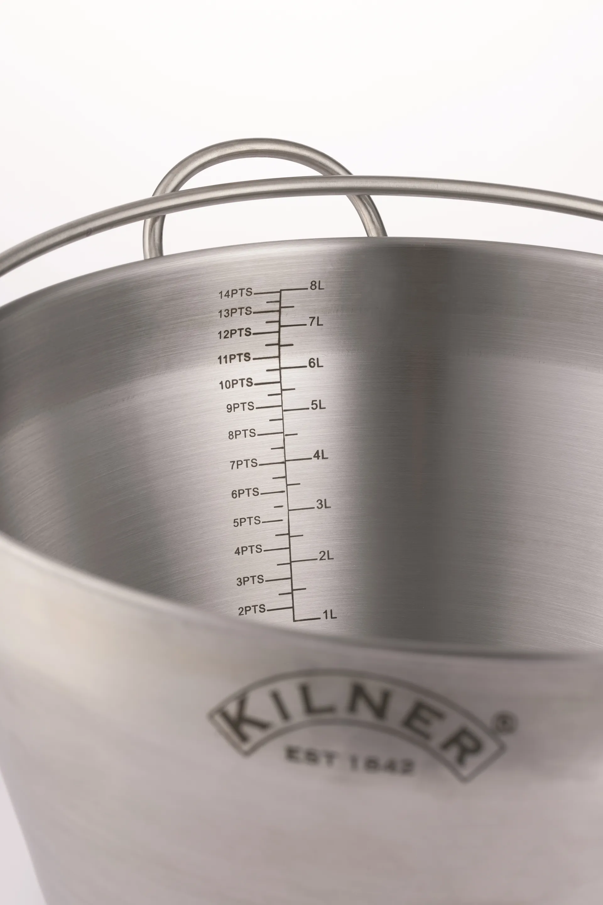 Kilner hillokattila, Ruostumaton teräs Kilner